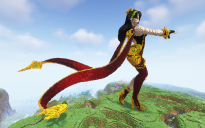 Minecraft Esmeralda Statue