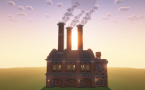 Classic Industrial Factory Building