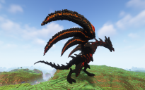 Minecraft Red-Eyes Dragon Free