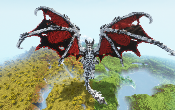 Minecraft Agulis Wyvern Statue