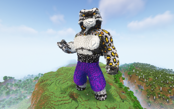 Minecraft Tai Lung Statue Free