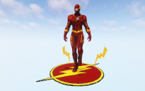 Minecraft Flash Statue