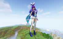 Minecraft Golfinho Statue