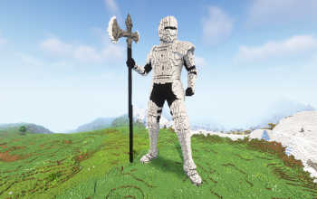 Minecraft Guard Statue Free