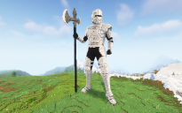 Minecraft Guard Statue Free