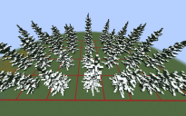 28 Snow Pine Tree Pack