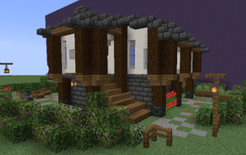 Modern House with Wood