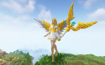 Minecraft Rafaela V3 Statue