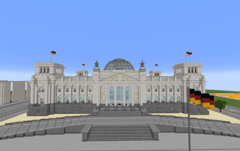 Minecraft Reichstag Berlin