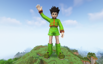 Minecraft Gon Statue Free