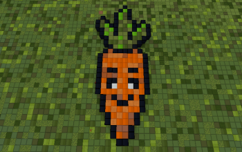 Carrot Pixel Art