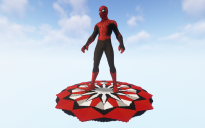 Minecraft Spiderman NWH Statue