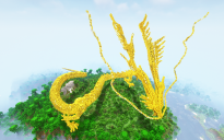 Minecraft Kouryu Dragon Statue