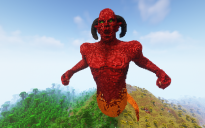 Minecraft Ifrit Devil Statue