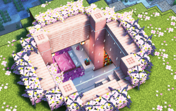 Cherry Blossom Underground House