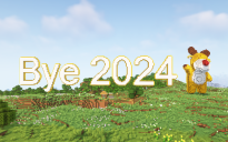 Minecraft Deer, Bye 2024 Statue Free