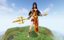 Minecraft Amazon Statue