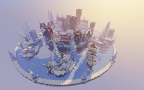 HUB - Cute Medieval Town - Winter - 300x300