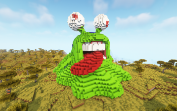 Minecraft Numemon Statue Free