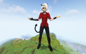 Minecraft Zdrada Statue