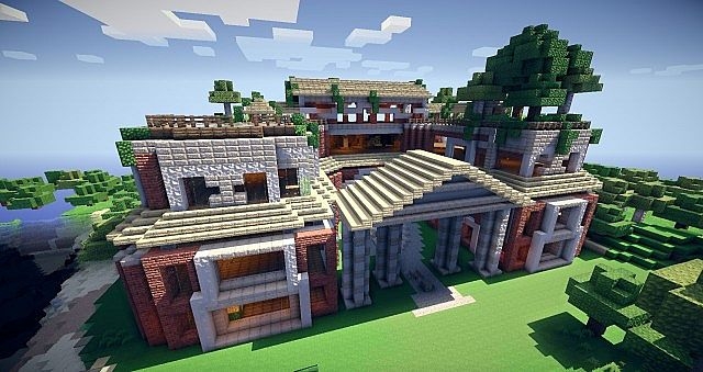 large 3 story mansion 64x64 creation 235