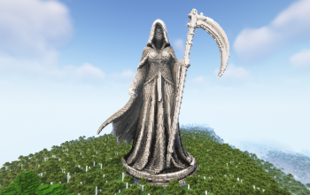 Minecraft Death Reaper Statue