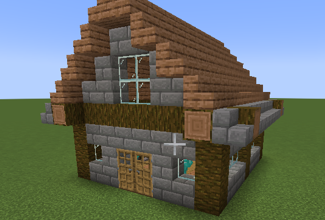 Survival jungle house