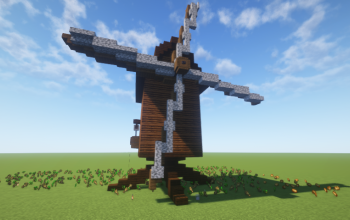 Minecraft Medieval Mill