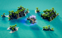 Bundle of 6 Minecraft Sea Islands
