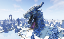 Minecraft Dragon Head Nether Portal V04 Free