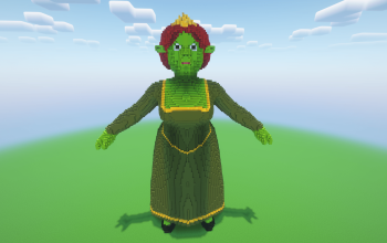 Minecraft Fiona Statue