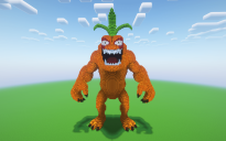 Minecraft Furious Carrot Statue