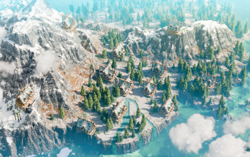 Bundle Snowy Fantasy House