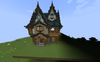 spruce-nether house
