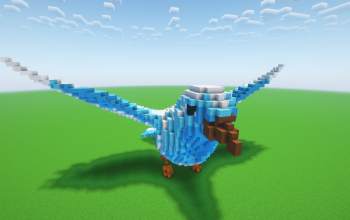 Minecraft Bird Statue ( FREE )