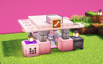 Cherry Blossom Dog House