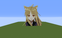 Holo book cover pixel art