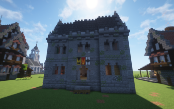 Minecraft Medieval Barracks