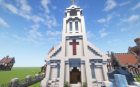 Minecraft Medieval Church - Heratik