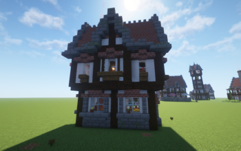 Minecraft Medieval House 8 - Collection Heratik