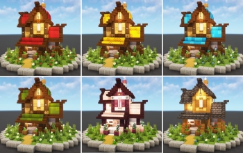 🏡 Small Fantasy House (6 Variants)