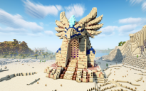 Minecraft Egyptian God Nether Portal Statue Free