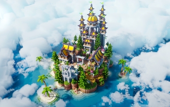 Yellow Simple Island