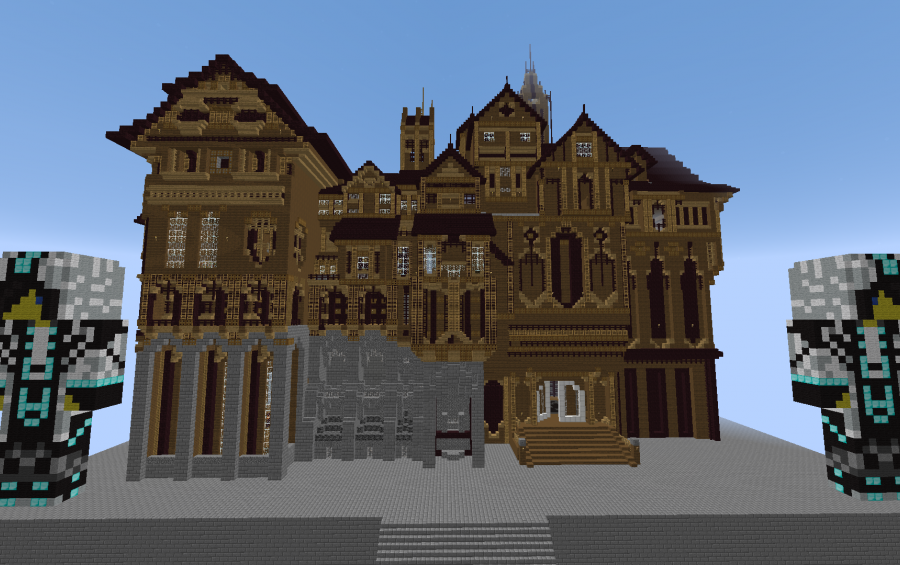 Herobrine's Mansion Restored, creation #2456