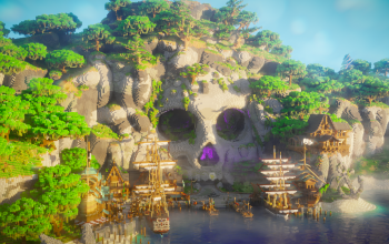 Minecraft Pirate Island