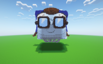 Minecraft Happy Ghast Statue ( FREE )