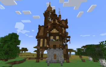 Medieval Tower House - No Interior
