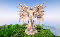 Minecraft Angel Statue V14 Free