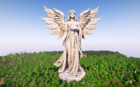 Minecraft Angel Statue V15