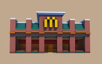 McDonald's - Simple with Interior (Free Download)